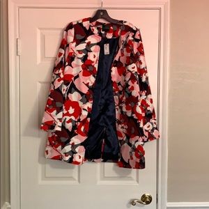The Limited printed pea coat
